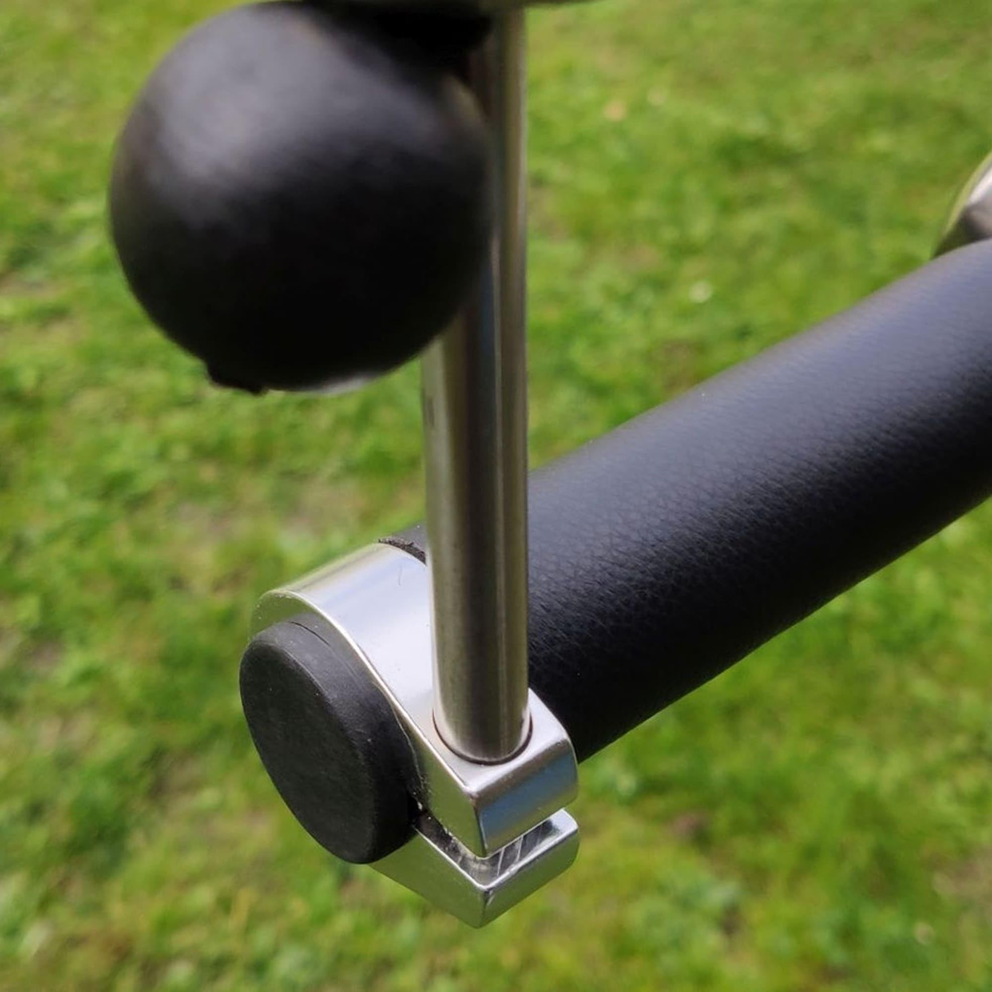 Golftrolley Acero Inoxidable Lluvia pantalla plana/Stainless Steel Golf Umbrella Holder universal de yorrx®