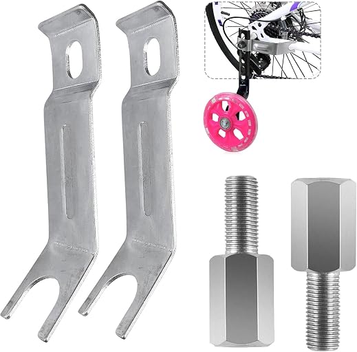 DDJKCZ Axle Extenders for Training Wheels,Stabiliser Extension Bolts for 12-20" Wheel Bikes