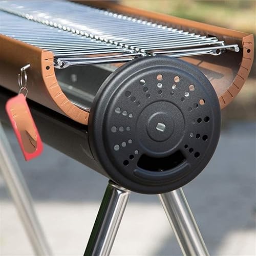 Miniatura 6 de Barbecue Charcoal Grill Outdoor Iron Barbecue Grill Portable Folding Barbecue Camping Tools Charcoal Grill Portable Charcoal Grill