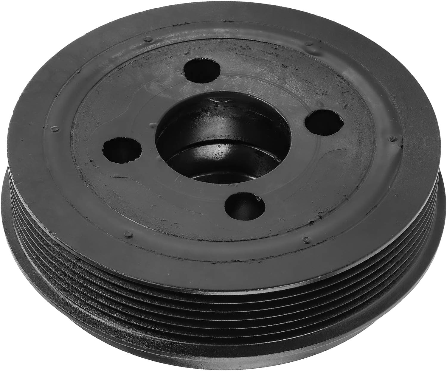 A-Premium Engine Harmonic Balancer Crankshaft Pulley - SOHC H4 2.5L - Compatible with Subaru Legacy 2010-2012 & Outback 2010-2012, (2.5GT Sedan for DOHC), Replace# 12305AA330
