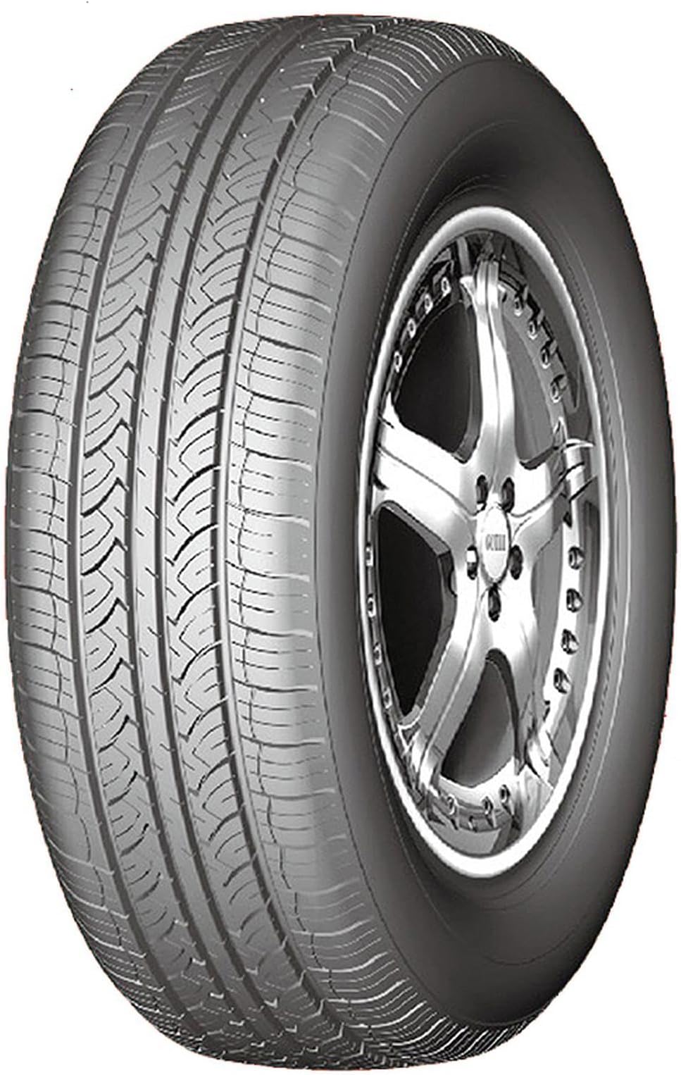 Forceum Ecosa All-Season Passenger Car Touring Radial Tire-175/65R14 175/65/14 175/65-14 82H Load Range SL 4-Ply BSW Black Side Wall UTQG 400AA