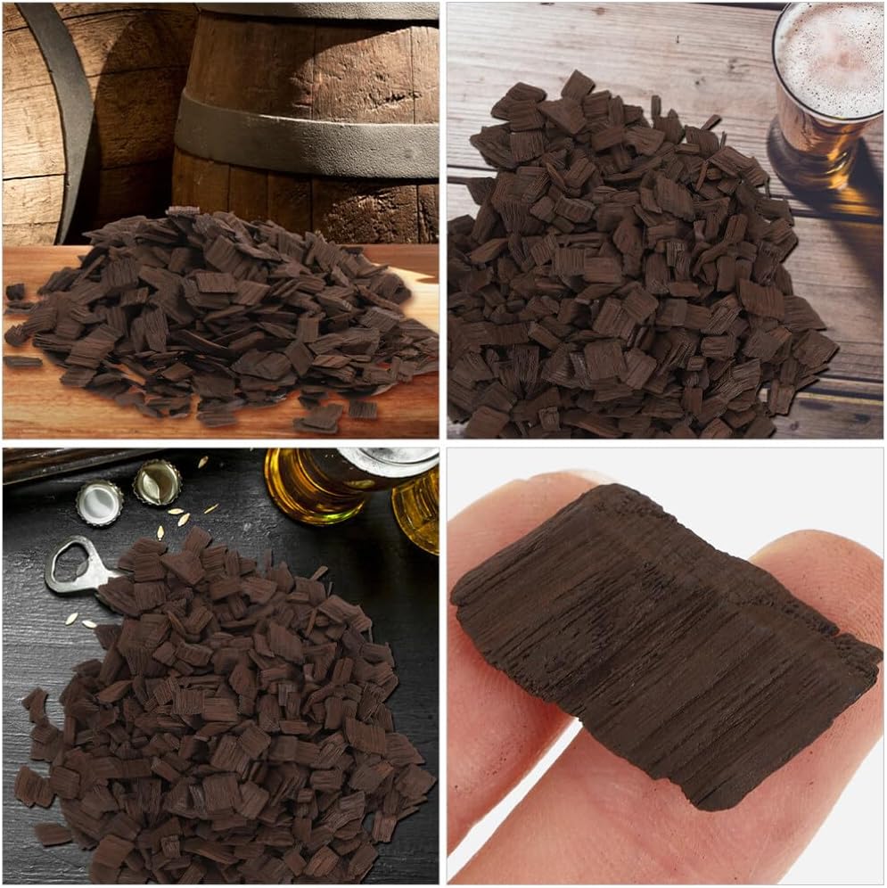 2 Pack French Oak Chips 200g Each Home Wine Brewing Oak Chips for Improved