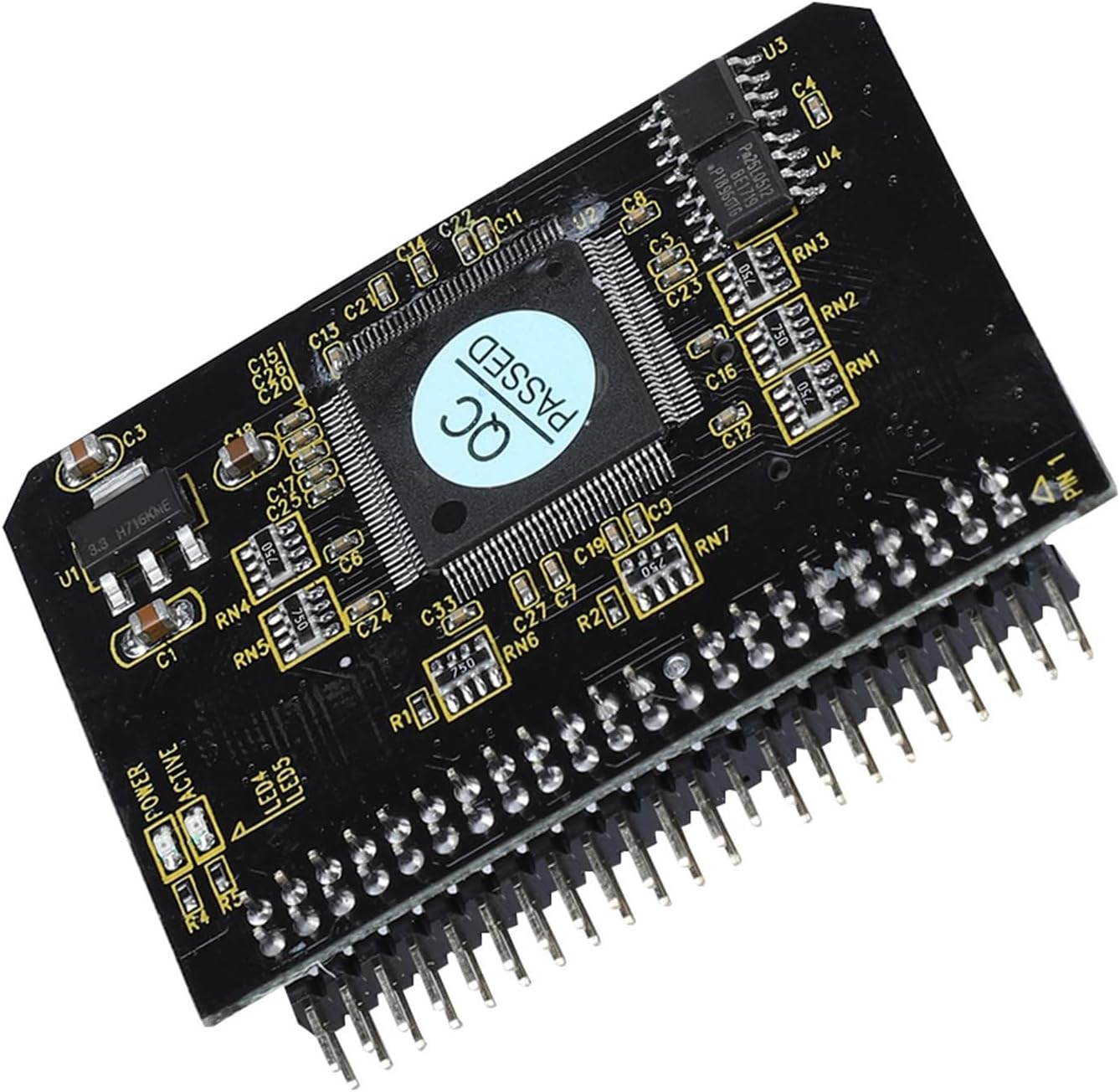 ASHATA SD to IDE Adapter, TF Memory Card to IDE 44Pin Male Adapter Support DMA and Ultra DMA Mode