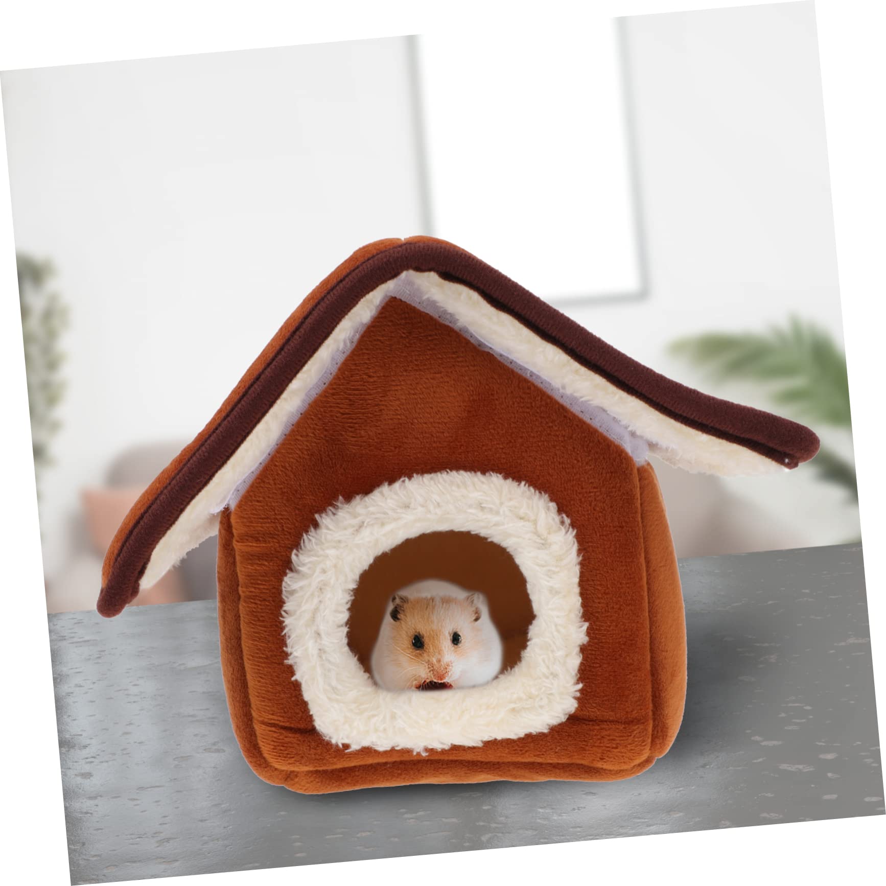 DOITOOL 3stücke Hamster Nest Für Kleintiere Warmes Baumwollhaus Für Hamster Meerschweinchen Andere Nager Bequem Und Druckbeständig Für Zuhause Oder Reisen
