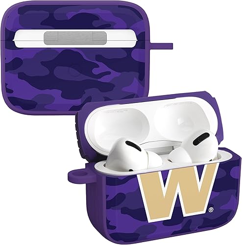 AFFINITY BANDS Washington Huskies Camo HDX - Funda compatible con Apple AirPods Pro disponible en Yaxa Venezuela