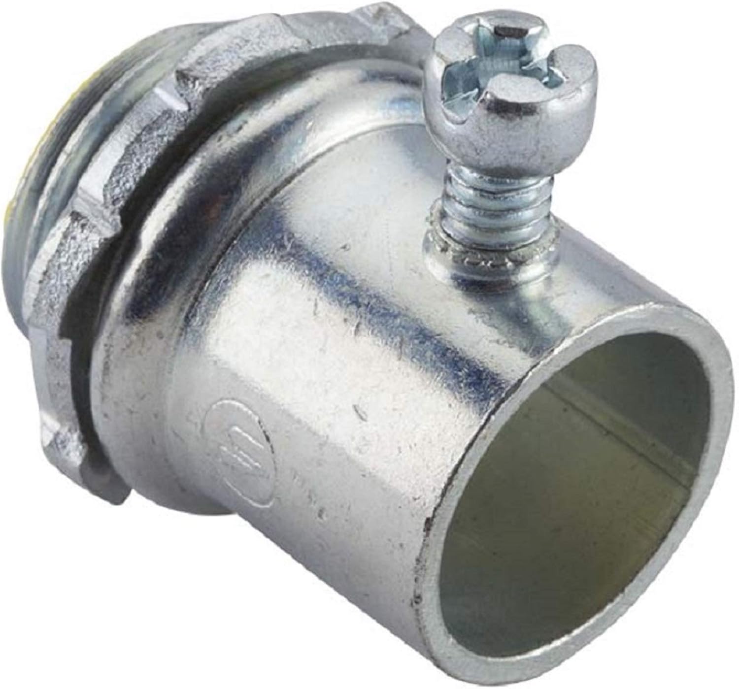 Halex, 1/2 in. Electrical Metallic Tube (EMT) Set-Screw Connectors with Insulated Throats , 82705B, 50 per pack