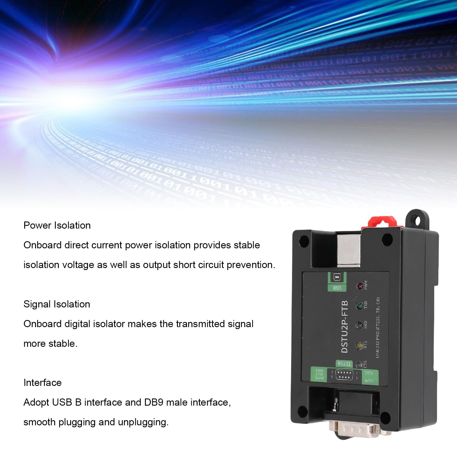 USB to PRO Convertitore Seriale Modulo con Alimentazione Integrata