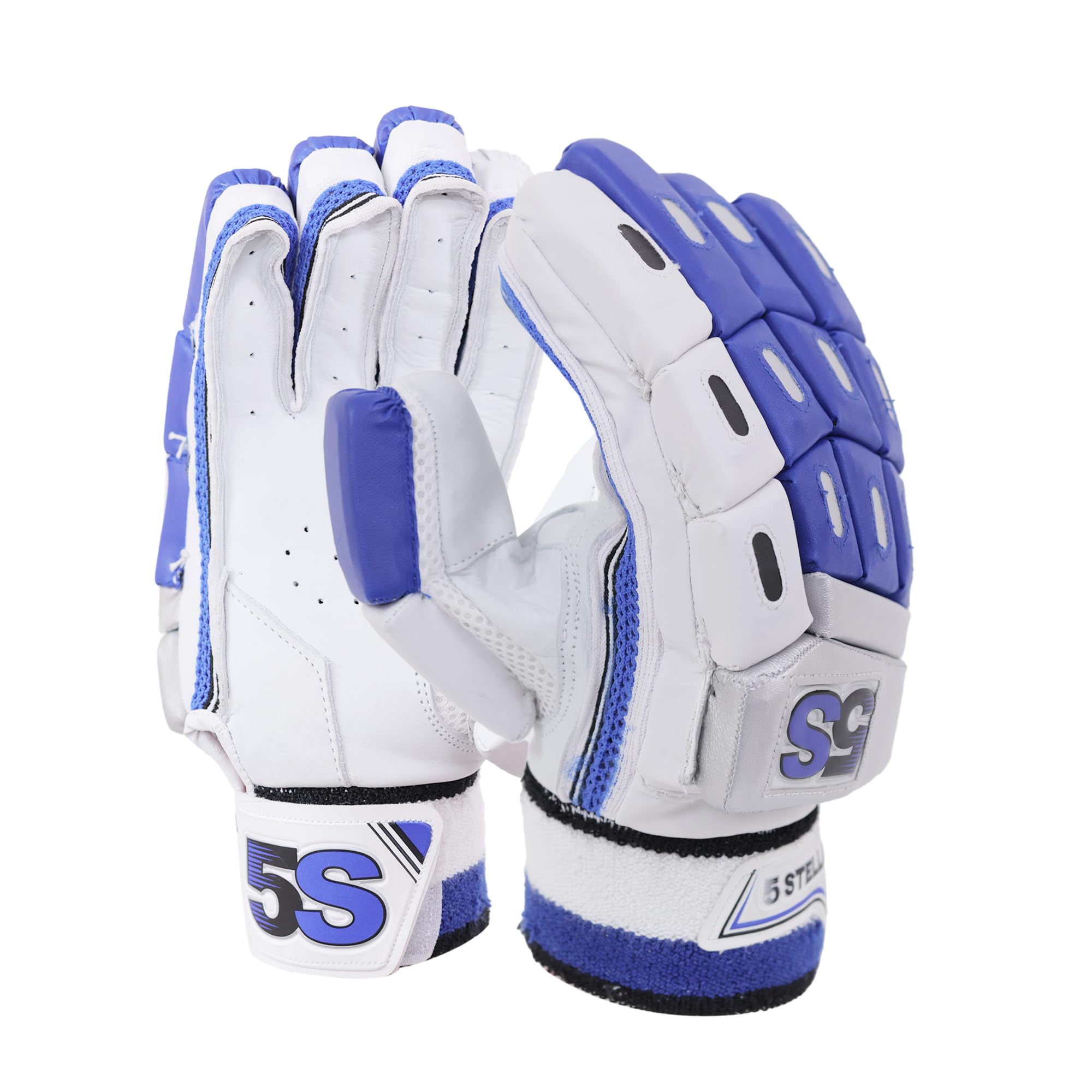 5S Cricket Batting Gloves - (Youth Right Hand) - Superior Grip, Optimum Protection, Ventilated Palm, Lightweight Design- Blue (B0D1K1TJMV) Amazon Price History, Amazon Price Tracker