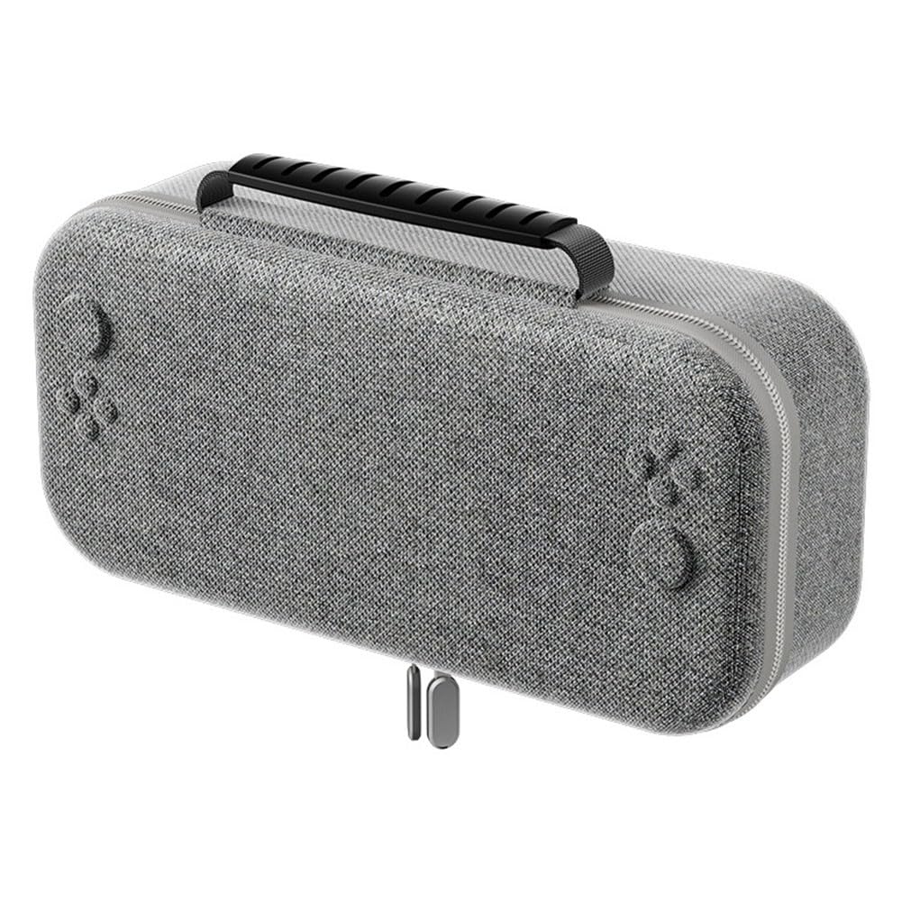 Custodia in EVA per Nintendo Switch 2, contiene 12 cartucce di gioco, 30 x 15 x 8 cm, per borsa da viaggio compatta e leggera, nera o grigia