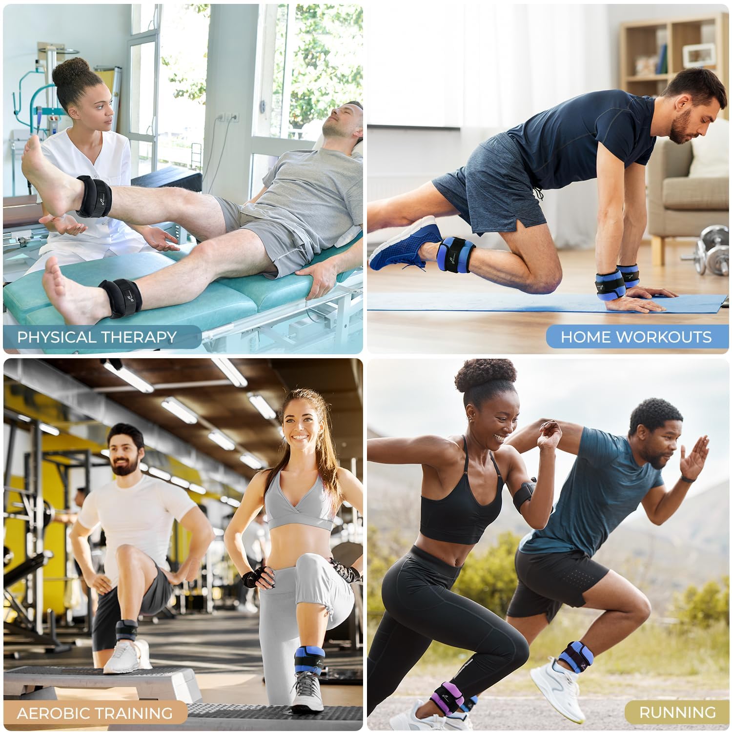 Poids de cheville O'LIVE Fitness 4 kg (paire