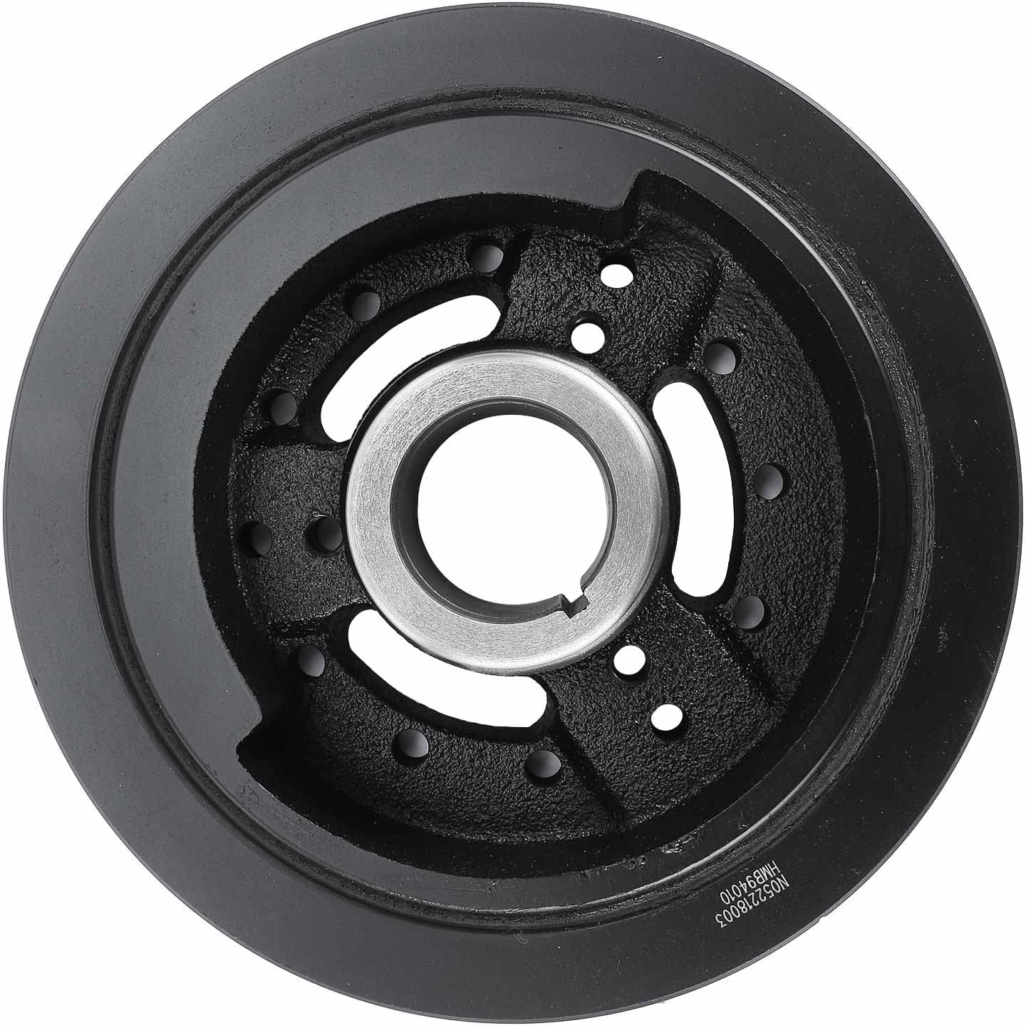 A-Premium Engine Harmonic Balancer Pulley - OHV V8 7.4L - Compatible with Chevrolet & GMC Vehicles - 1970-1990 - C10, Blazer, Caprice, Impala, Corvette, C15, Jimmy, Sprint & More, Replace# 10216339