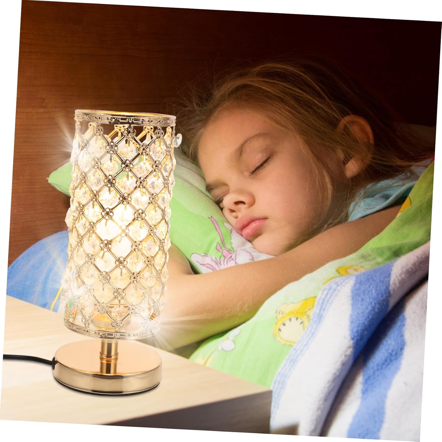 Elegant Decorative Table Lamp Modern Desktop Lamp Comfortable Touch Space-Saving Design