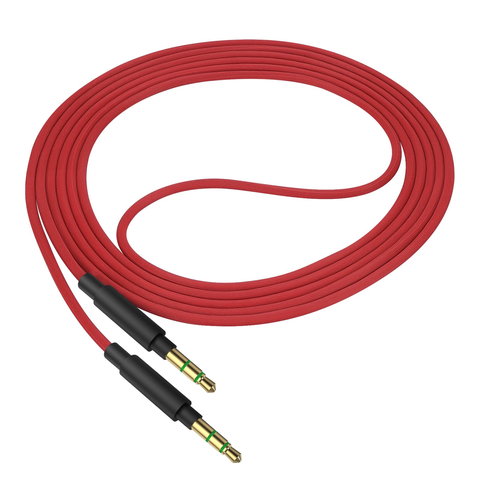 Geekria Audio Cable Compatible with Yamaha YH-L500A, ATH-SR5, ATH-AR3BT, ATH-M20xBT, ATH-M50xBT2, Pioneer SEMS7BT Headphones, 3.5mm Aux Replacement Stereo Cord (4ft/1.2m)