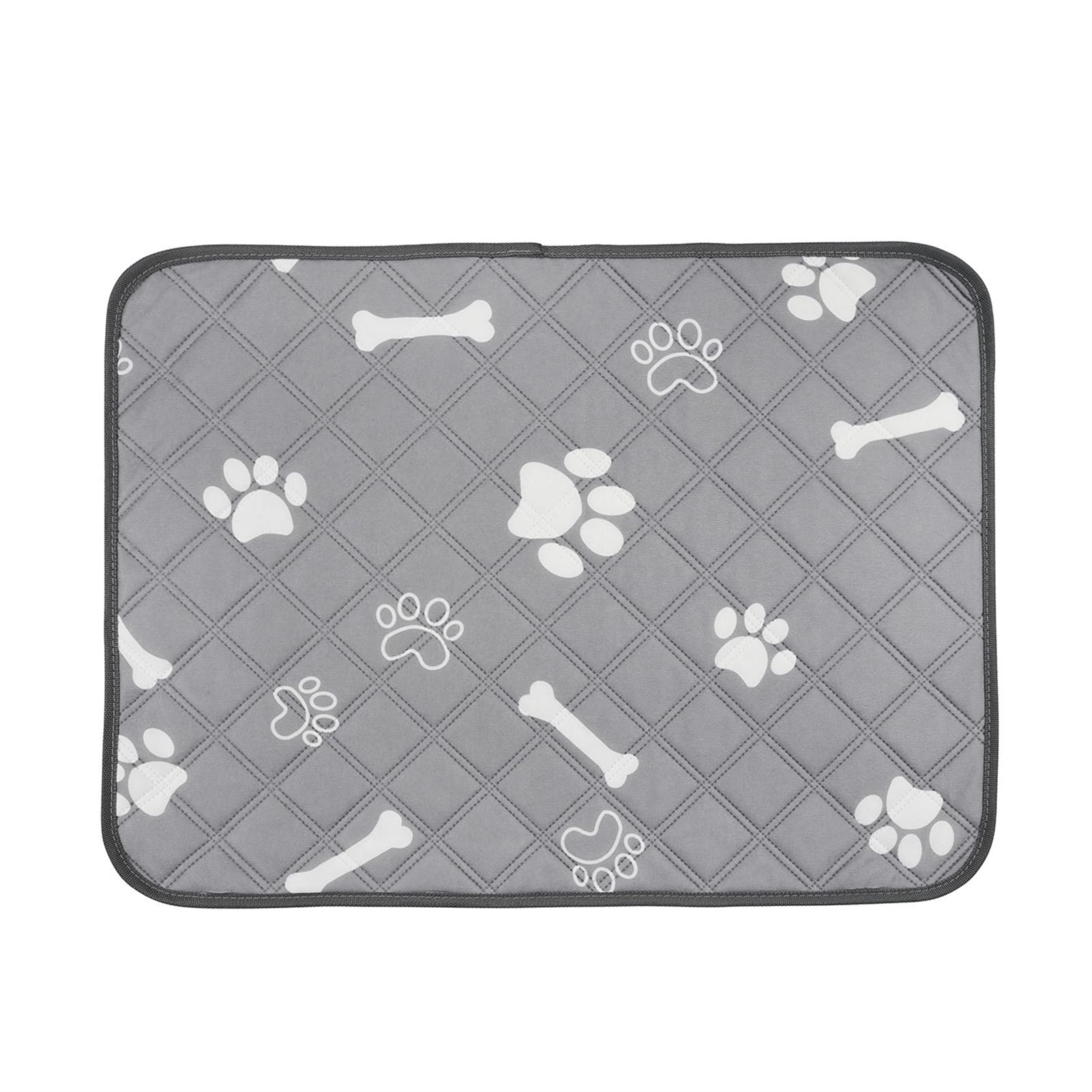 GIBZ Grueso Almohadilla de Entrenamiento Reutilizable Perros Alfombra de Orinar Absorbente y Lavable con Patrón, 180x180cm