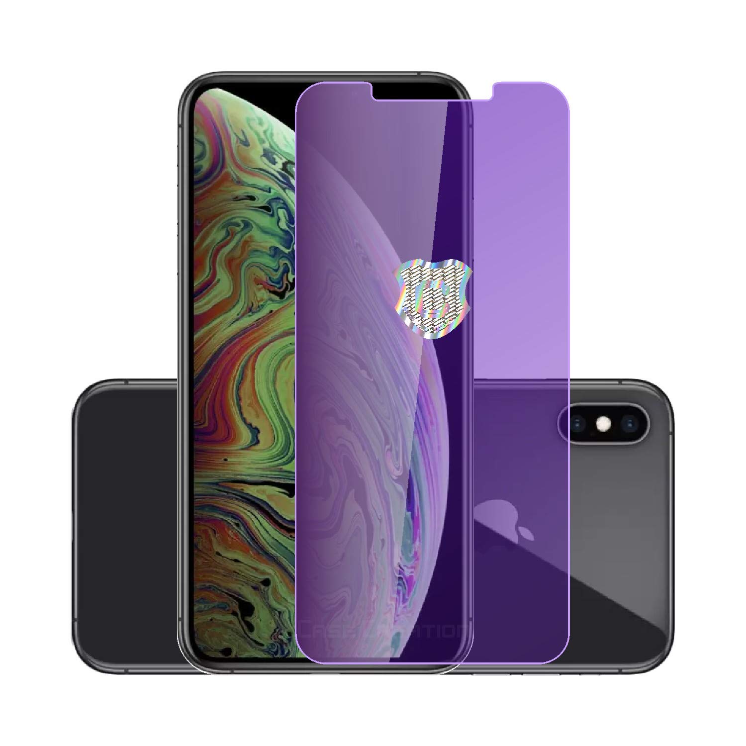 Case Creation Anti Blue Light Tempered Glass Screen Protector for Apple iPhone 11 Eye Protect,Best Explosion-Proof Screen,HD High Definition [1 Pack]