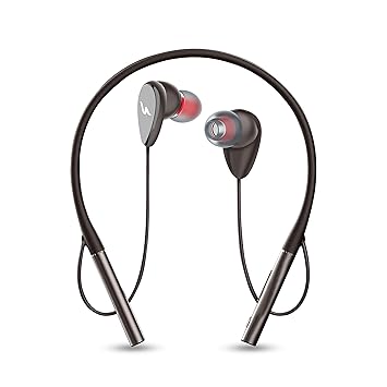 UBON CL-56 Wireless Bluetooth In Ear Neckband Earphone with Mic (Silver)