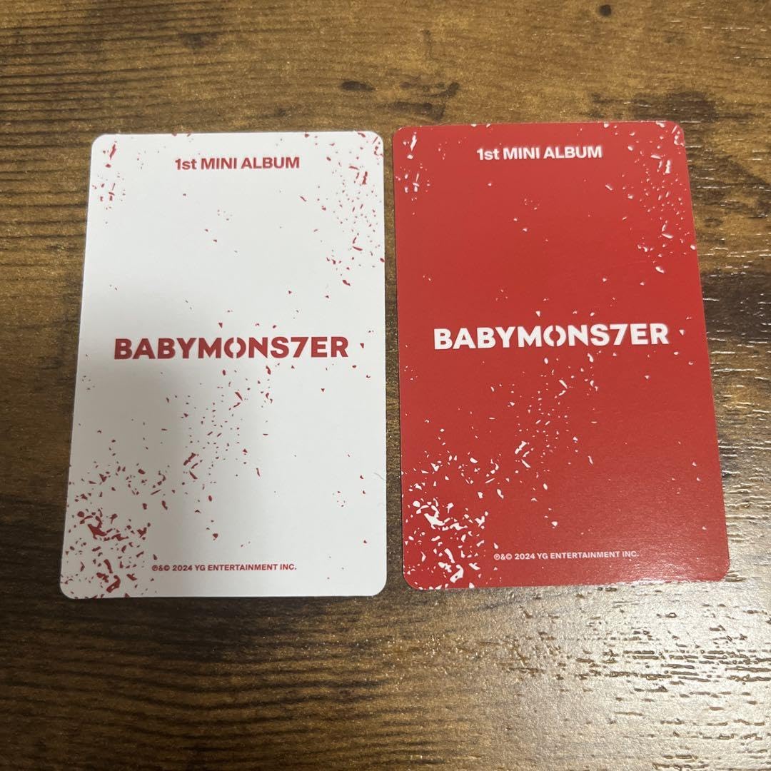 Amazon.co.jp: BABYMONSTER ベビモン フォトブック 封入 トレカ