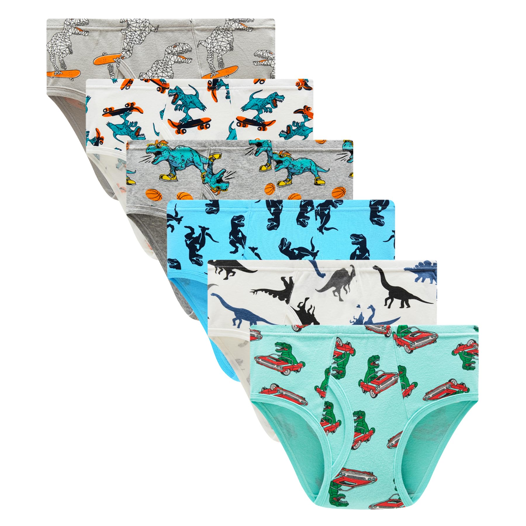 Family Feeling Little Boys' Cotton Boxer Brief Soft Underwear
