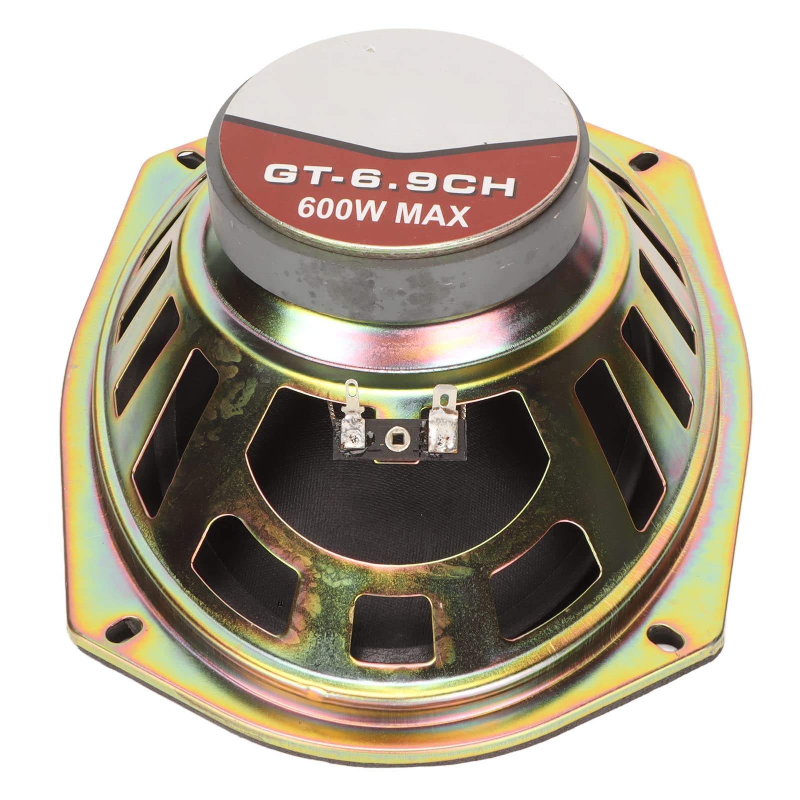 6x9 Polmone Auto Altoparlante Coassiale, Altoparlanti per Auto da 600 W con Riduzione della Distorsione, Frequenza Media 60 Hz–20 kHz, per Modifica Auto, Nero
