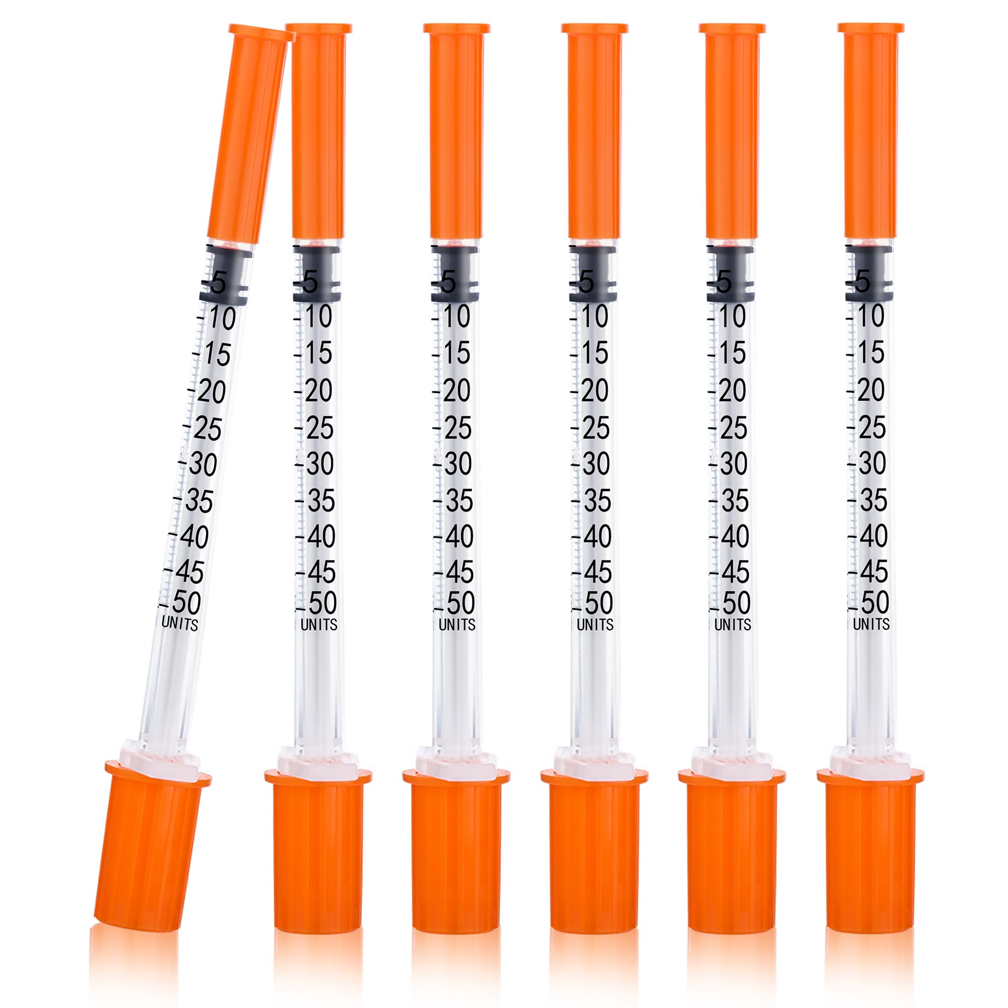 U-100 1 ml Syringe with 32Gauge 1/4Inch (6mm), Dispensing Syringe Lab Accessories, Individually Wrapped, 100Pack — Amazon image 10