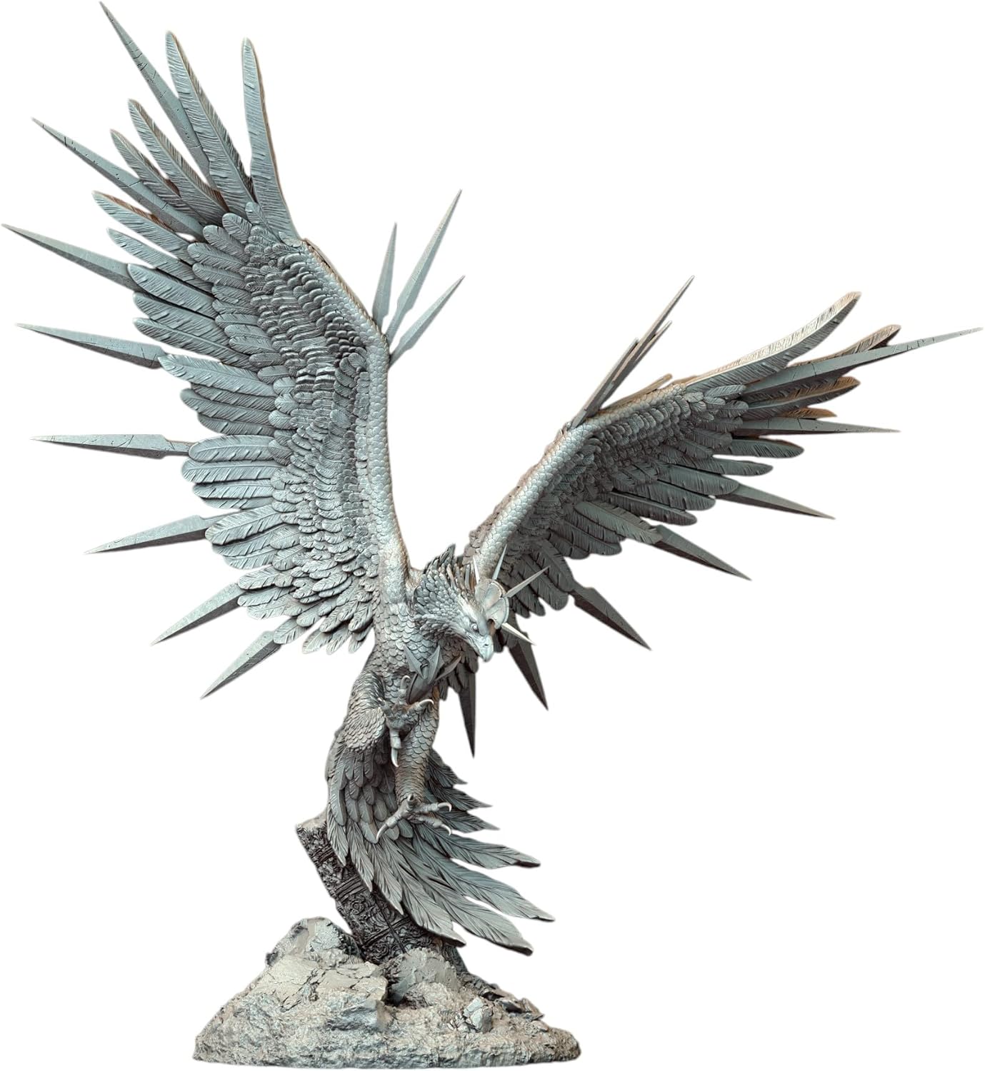 TYL Solarwing Phoenix Unpainted Miniature for War Gaming | RPG Scale Figures, Detailed Tabletop Board Game Accessories | Realistic Tabletop Miniatures (B, 50mm)