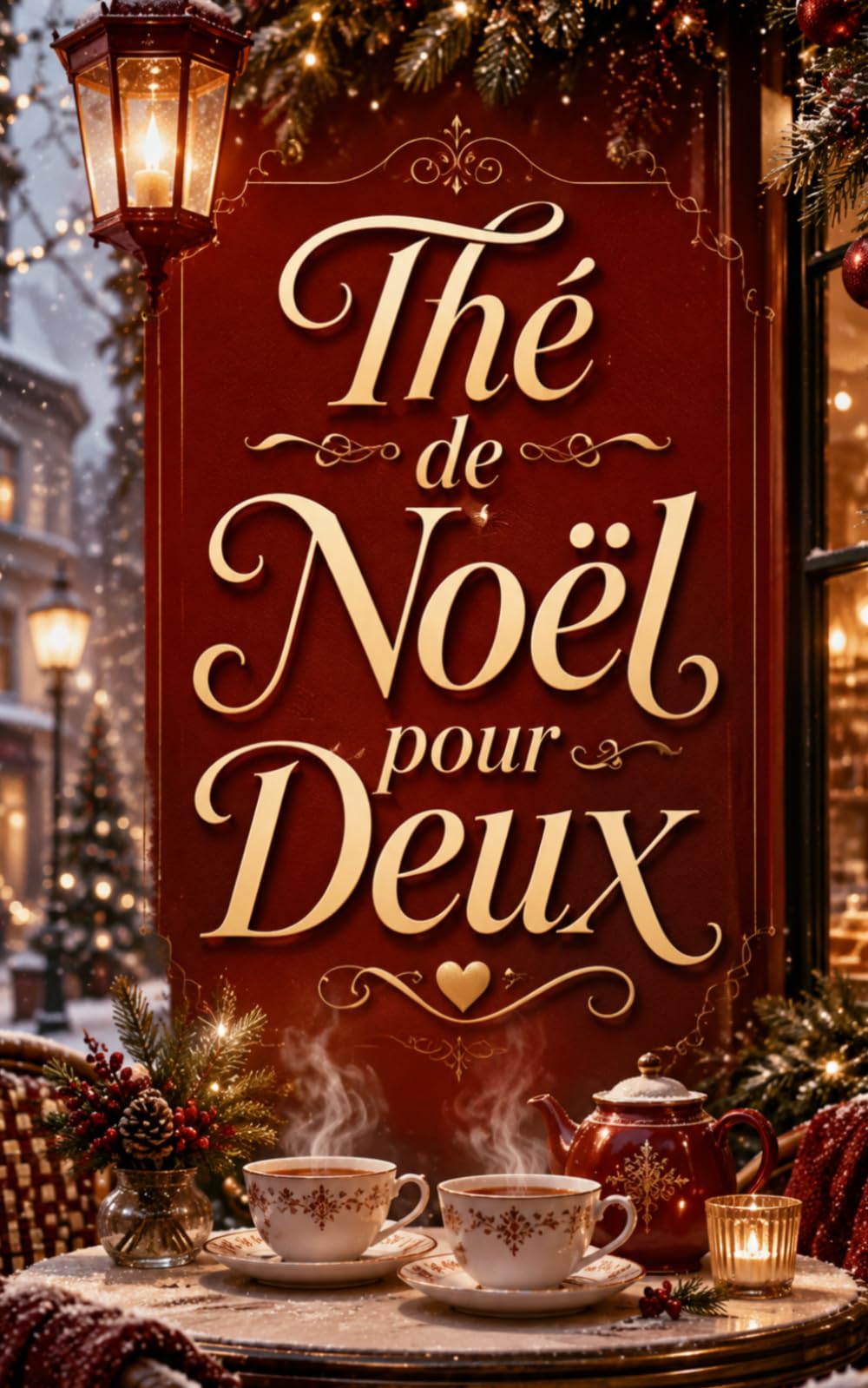 Un Thé de Noël pour Deux: Un roman de Noël cosy, tendre et profondément réconfortant, où une maison de thé, une première neige et une rencontre ... changer. (Les Romans de Noël de Lylounette)
