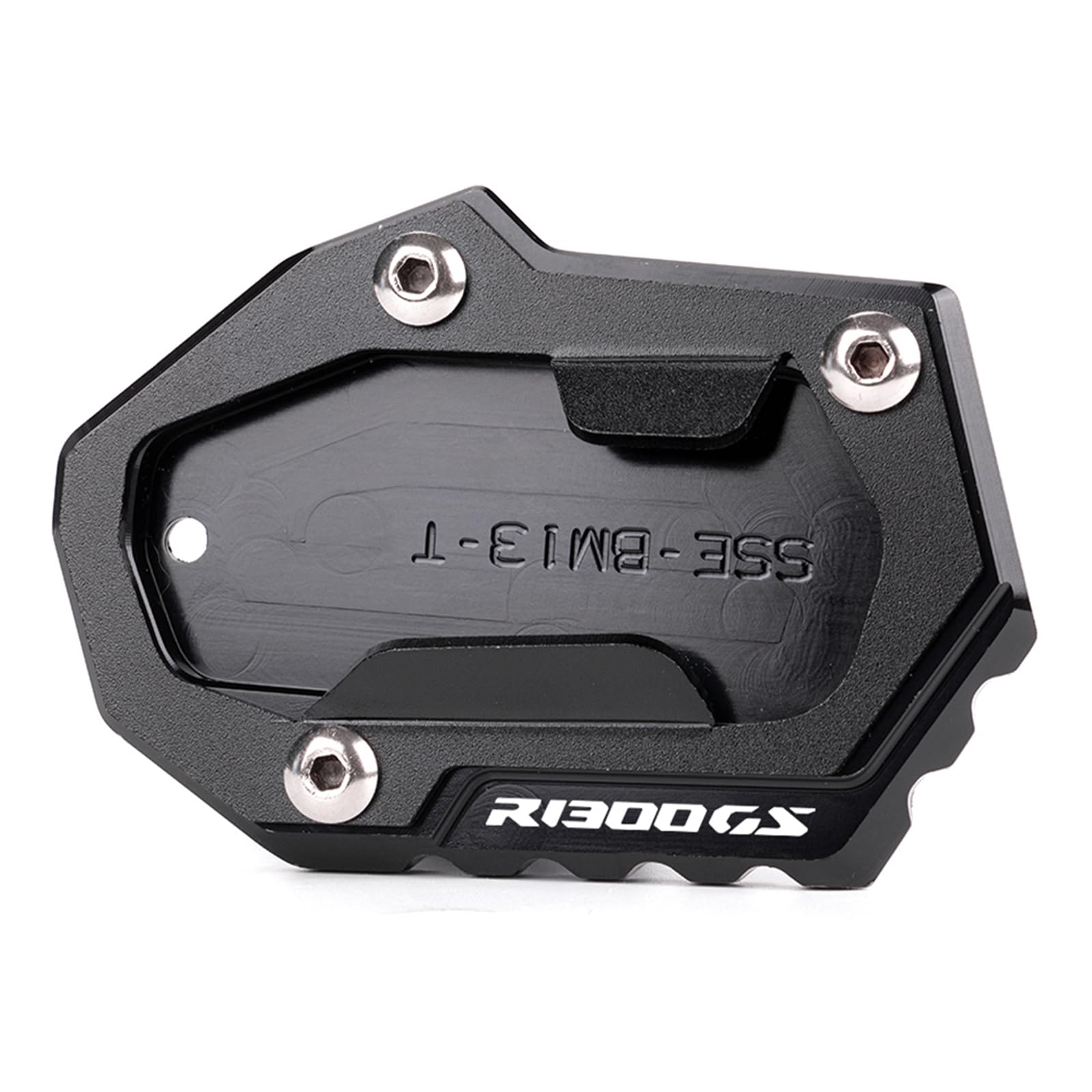 Agrandisseur De Béquille Latérale ZZEVLQTQP Pour BMW R1300GS/RT/ADV (2024-2025) - En Aluminium CNC 6061 Anodisé, Facile à Installer - 4