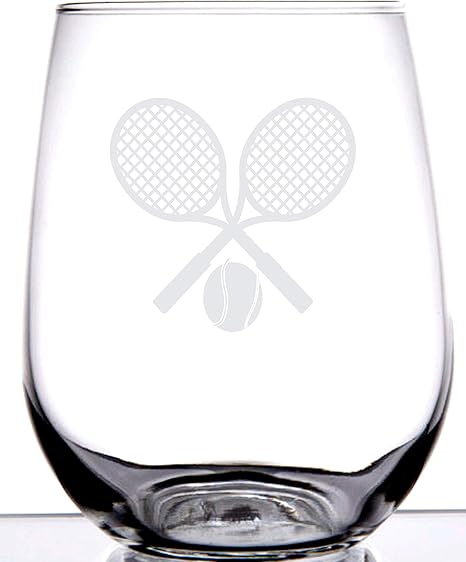 2. Tennis Wine Glass