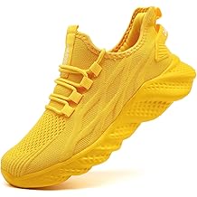 Men's Walking Running Shoes Sneakers Athletic Non Slip On Sports Tennis Fitness Shoes Casual Workout Lightweight Breathable Trainers Gym Fashion Mesh Soft Comfortable Shoe