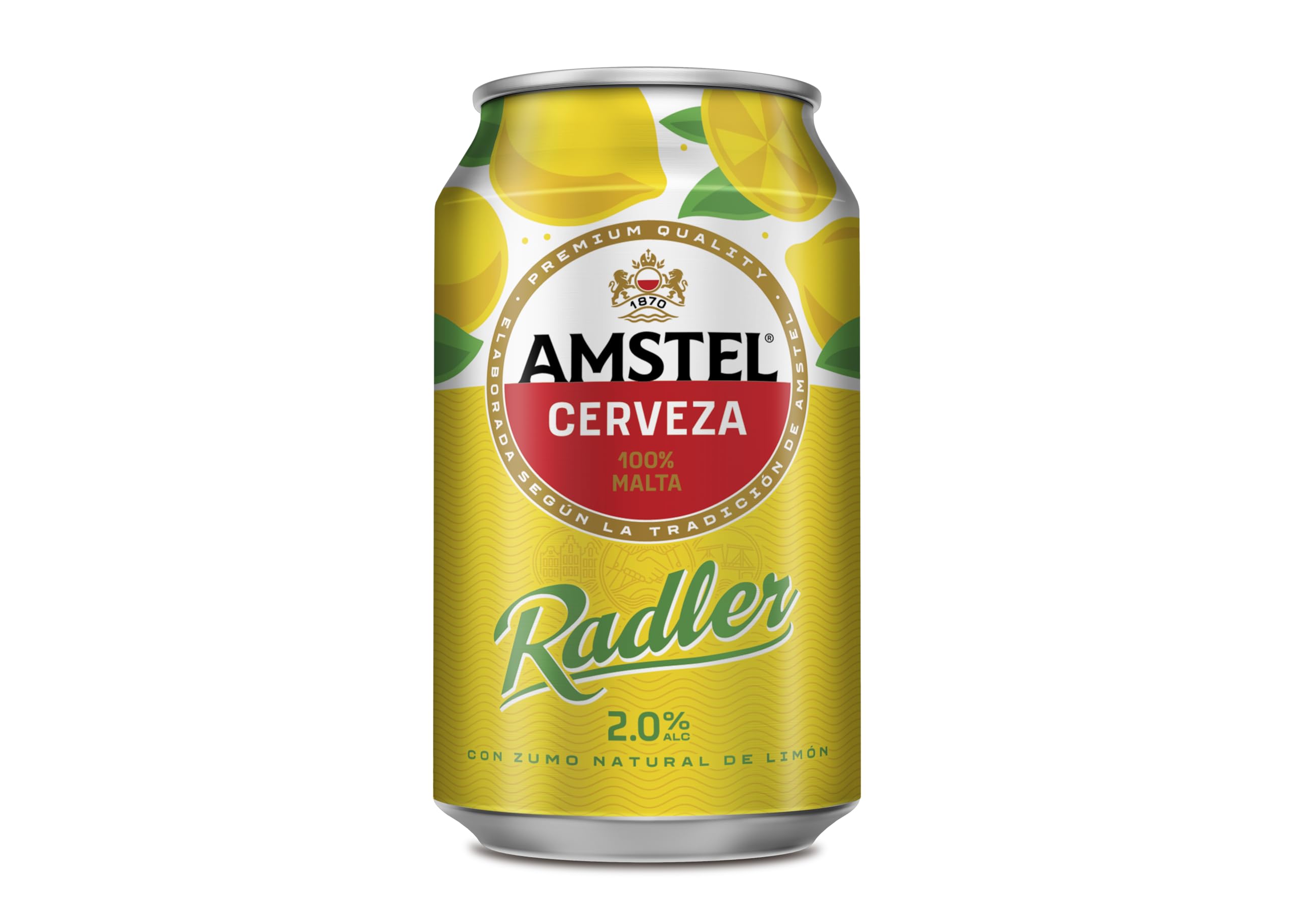 Amstel Radler Cerveza Limón Pack 12 x 33cl
