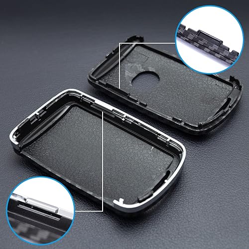 Miniatura 7 de Funda de fibra de carbono para llavero de automóvil compatible con Mazda 3 6 CX-30 CX-50 CX-90 CX-5 CX-9 MX-30 MX-5 Miata CX30 CX50 CX90 CX5 CX9