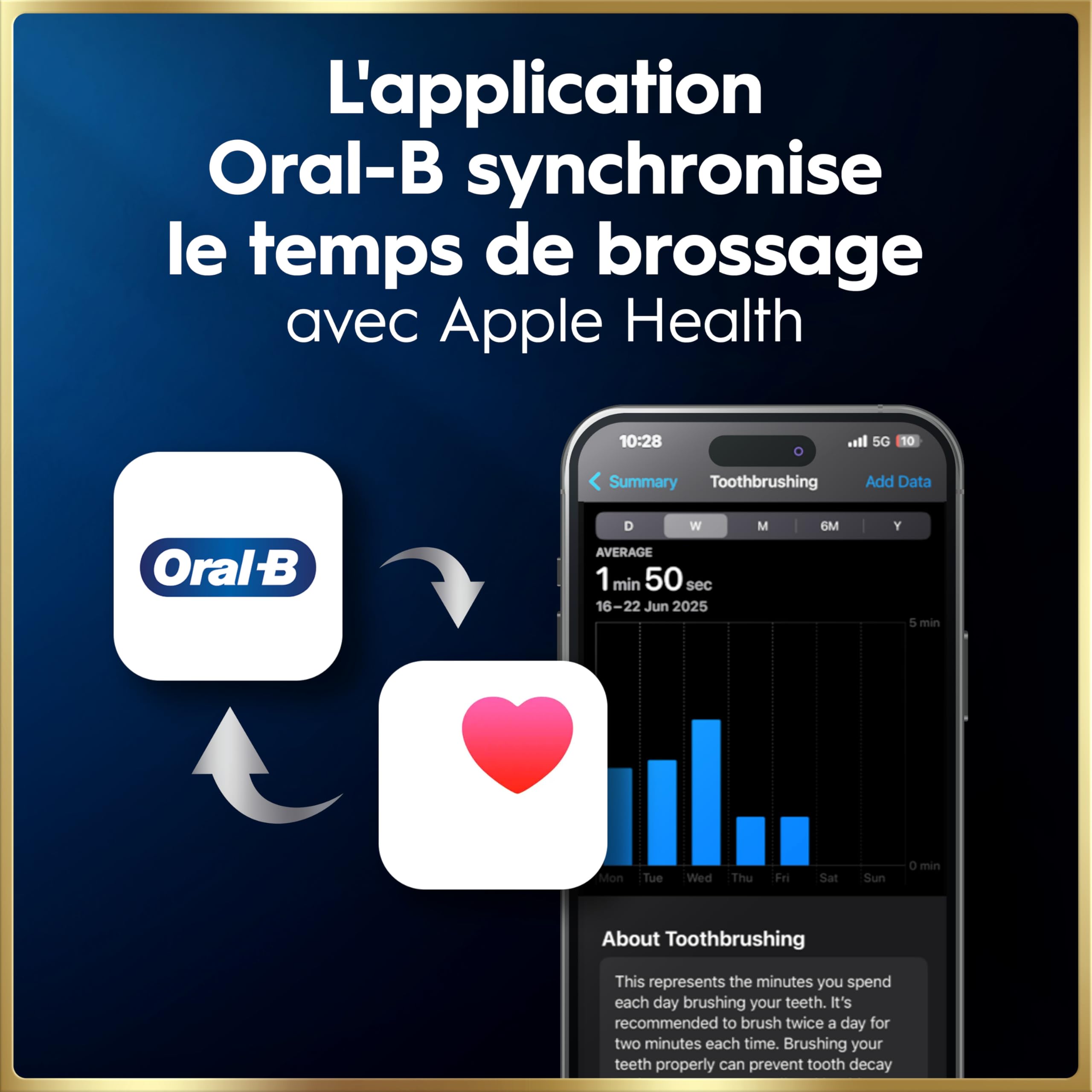Oral-B Brosse à Dents Electrique iO 9, 3 Brossettes de Rechange, Noire – 7 Modes de Brossage dont Blancheur et Soin Gencives, Charge Rapide de la Batterie, Capteur de Pression, Détection IA, Etui