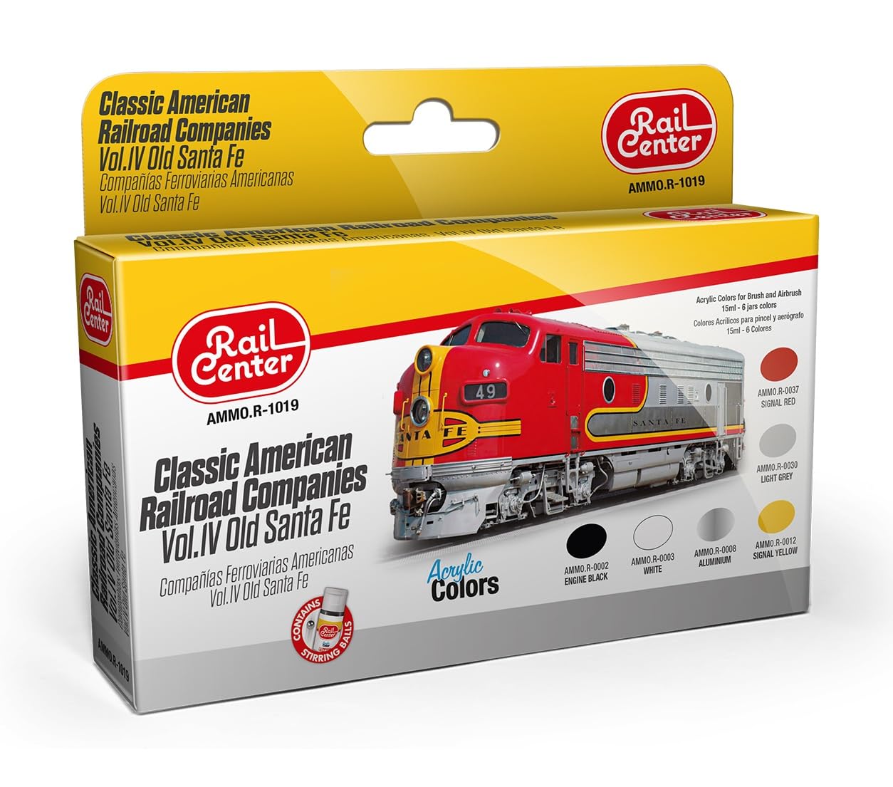 Mig Jimenez Ammo Rail Center - Classic American Railroad Companies. Vol.IV Old Santa Fe