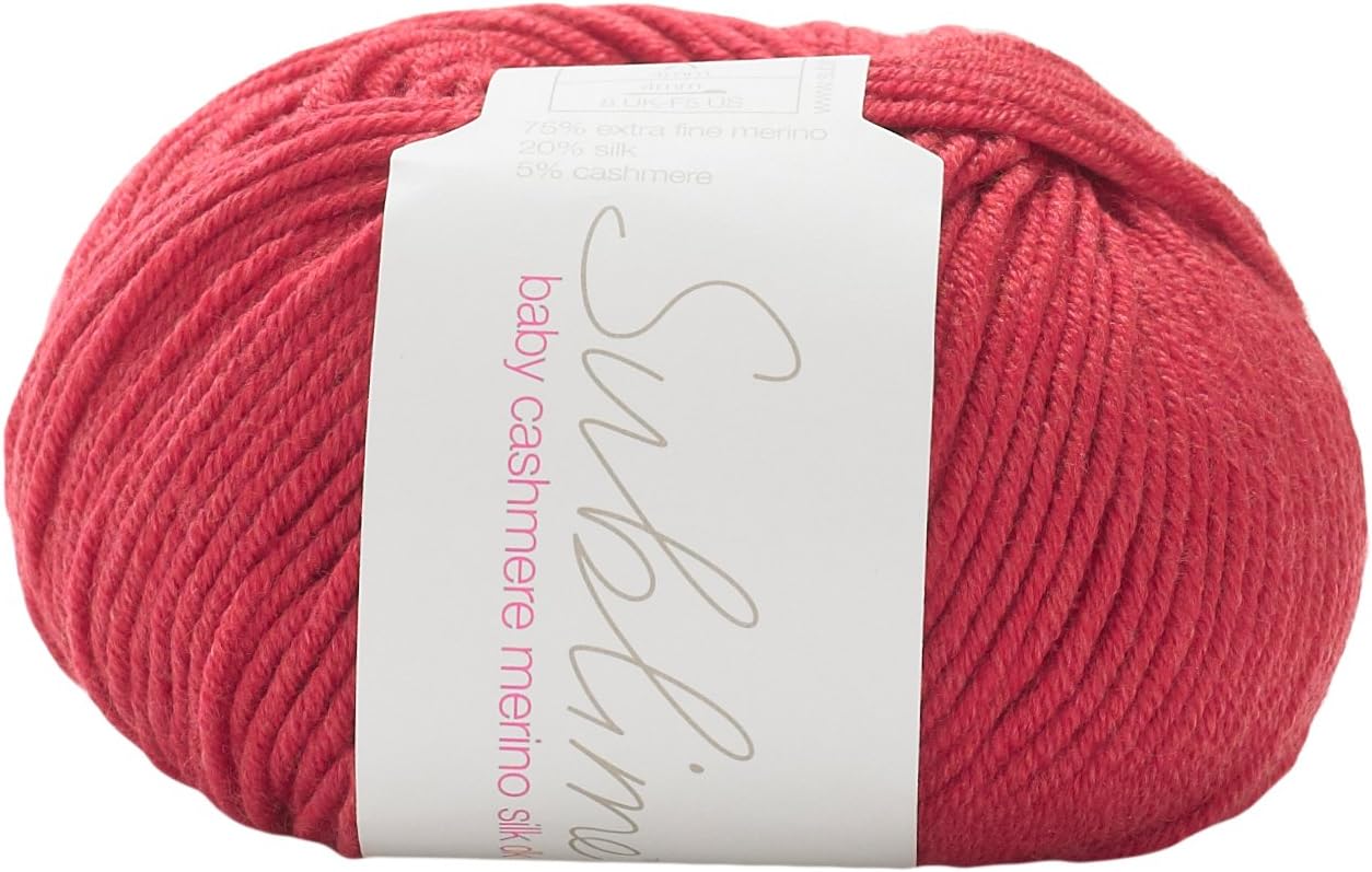 Sublime Baby Cashmere Merino Silk DK 192 Teddy Red