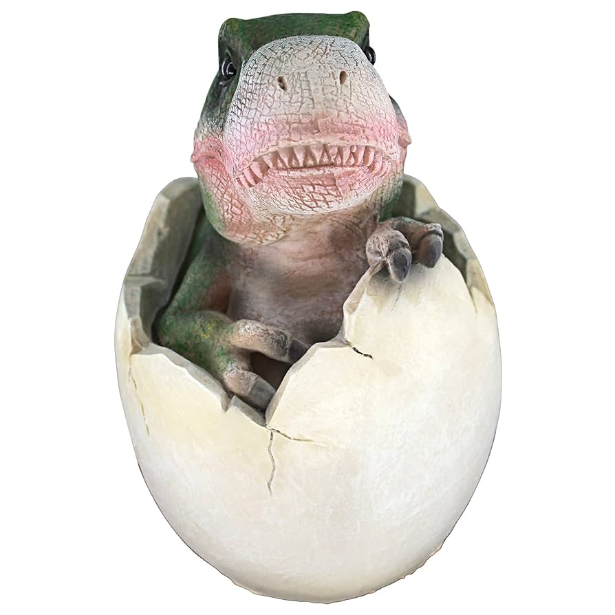 Amazon.com : Design Toscano QM2728000 Baby Tyrannosaurus Rex