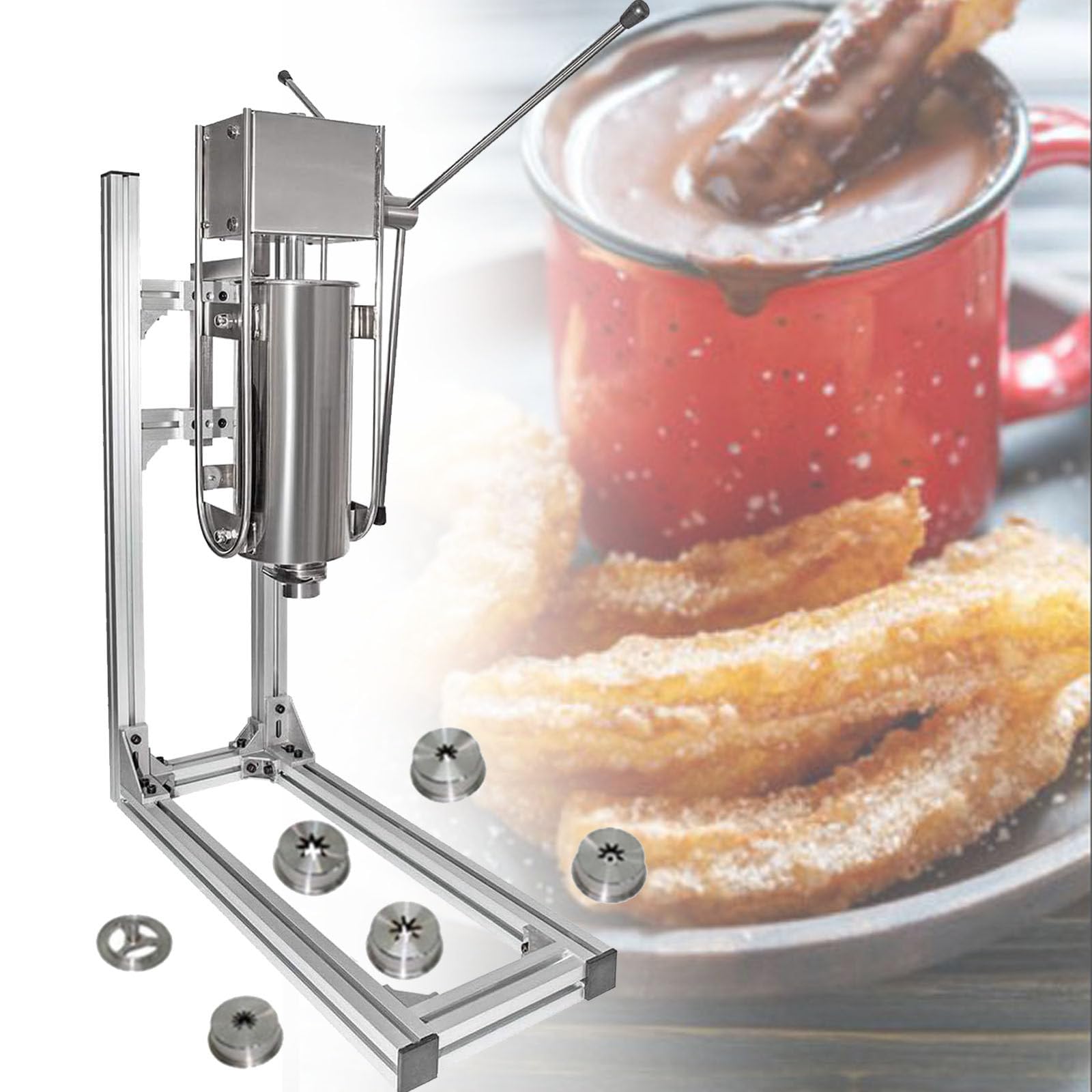 【しぃさま】【美品】チュロスメーカー　チュロスマシーン　３Ｌ しぃさま】【美品】チュロスメーカー チュロスマシーン 3L しぃさま