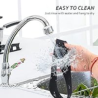 Vista 5 de Plantilla de afeitado de escote, guía de corte de cabello, plantilla de afeitado de cabello con cuello curvado, plantilla de recorte de escote