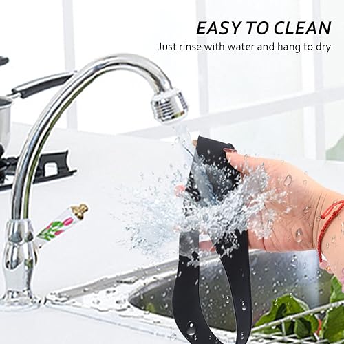 Miniatura 5 de Plantilla de afeitado de escote, guía de corte de cabello, plantilla de afeitado de cabello con cuello curvado, plantilla de recorte de escote de