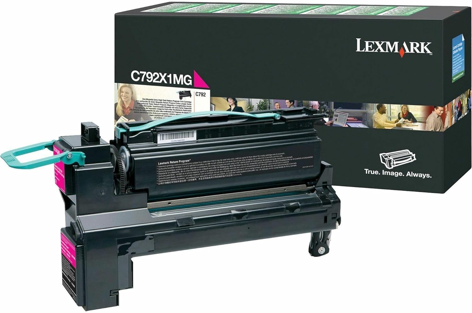 Lexmark C792X1MG Magenta Extra High Yield Return Program Print Cartridge Toner