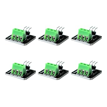 6PCS DS18B20 Terminal Adapter Temperature Sensor Module...