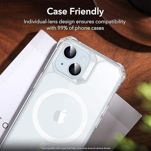 Miniatura 111 de ESR Protector de lente de cámara para Samsung Galaxy S23 Ultra, accesorios para Samsung S23 Ultra, vidrio templado ultrafino resistente a