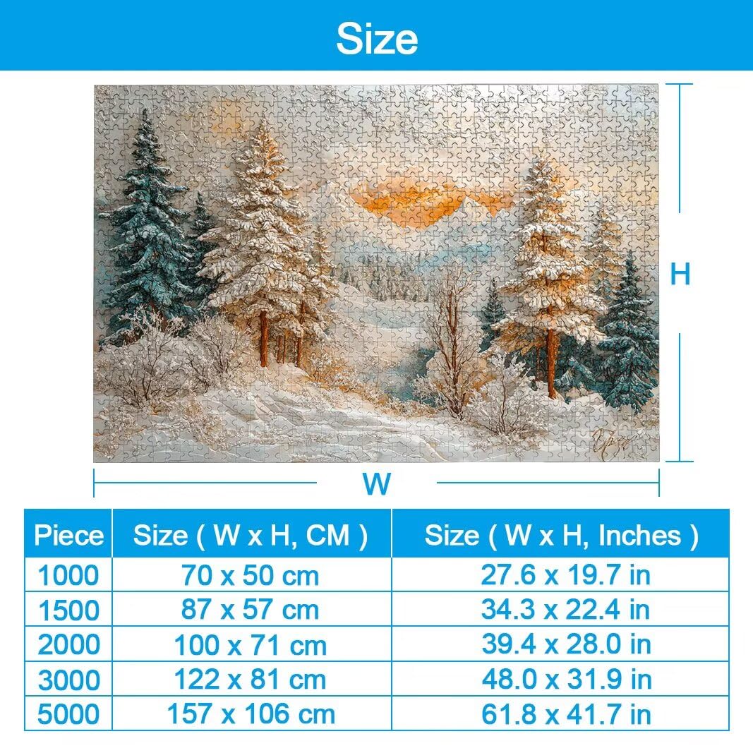 Puzzle Paesaggi, Puzzle 1000 Pezzi per Adulti, Regalo Donna/Uomo -2383