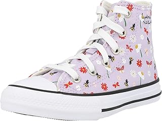 converse basse violette