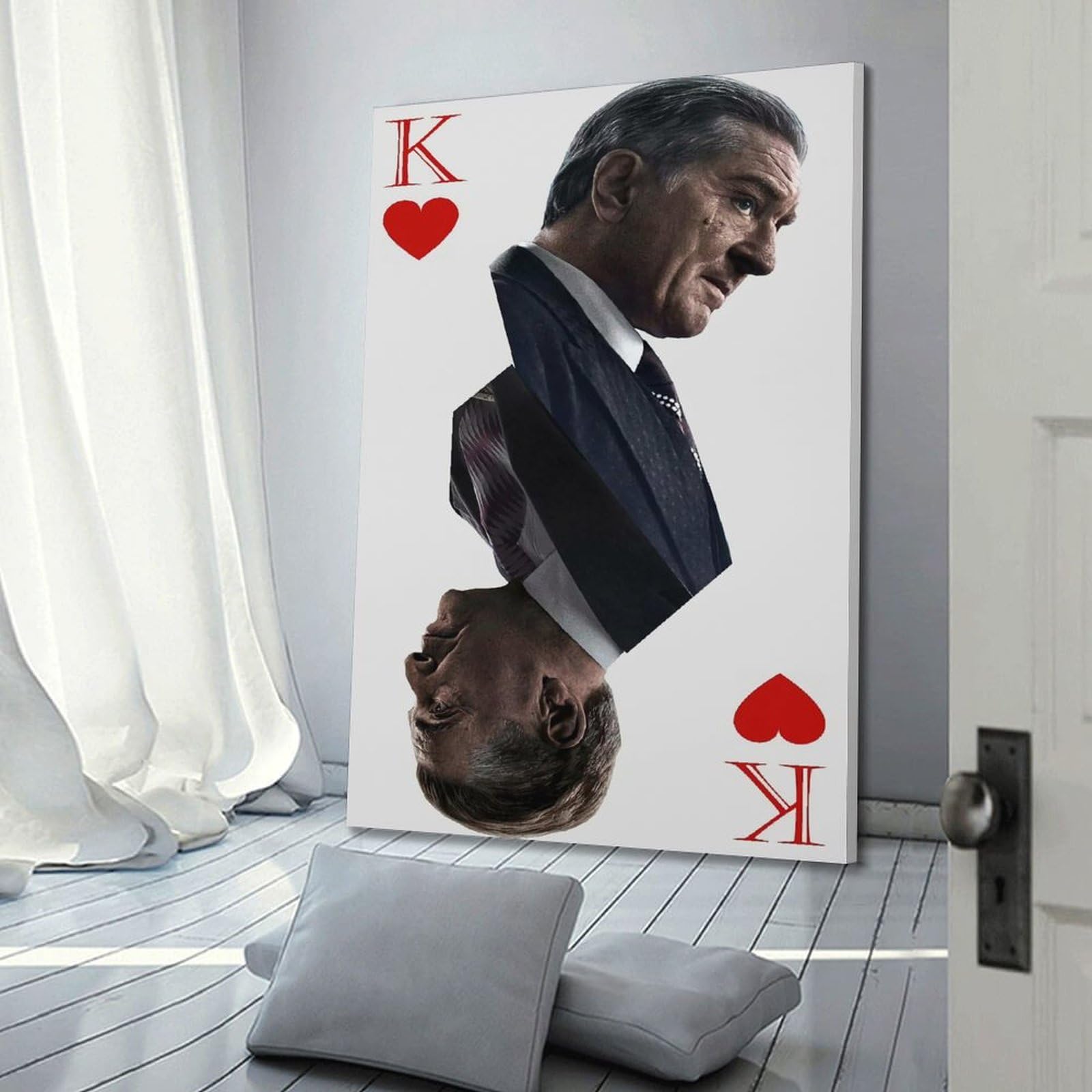 Homme Sans Visage Portrait Affiche Toile Peinture Graffiti Rue Affiche Et Impressions Mur Art Photos Pour Salon Décoration 30x45cm(12x18in) Sans Cadre