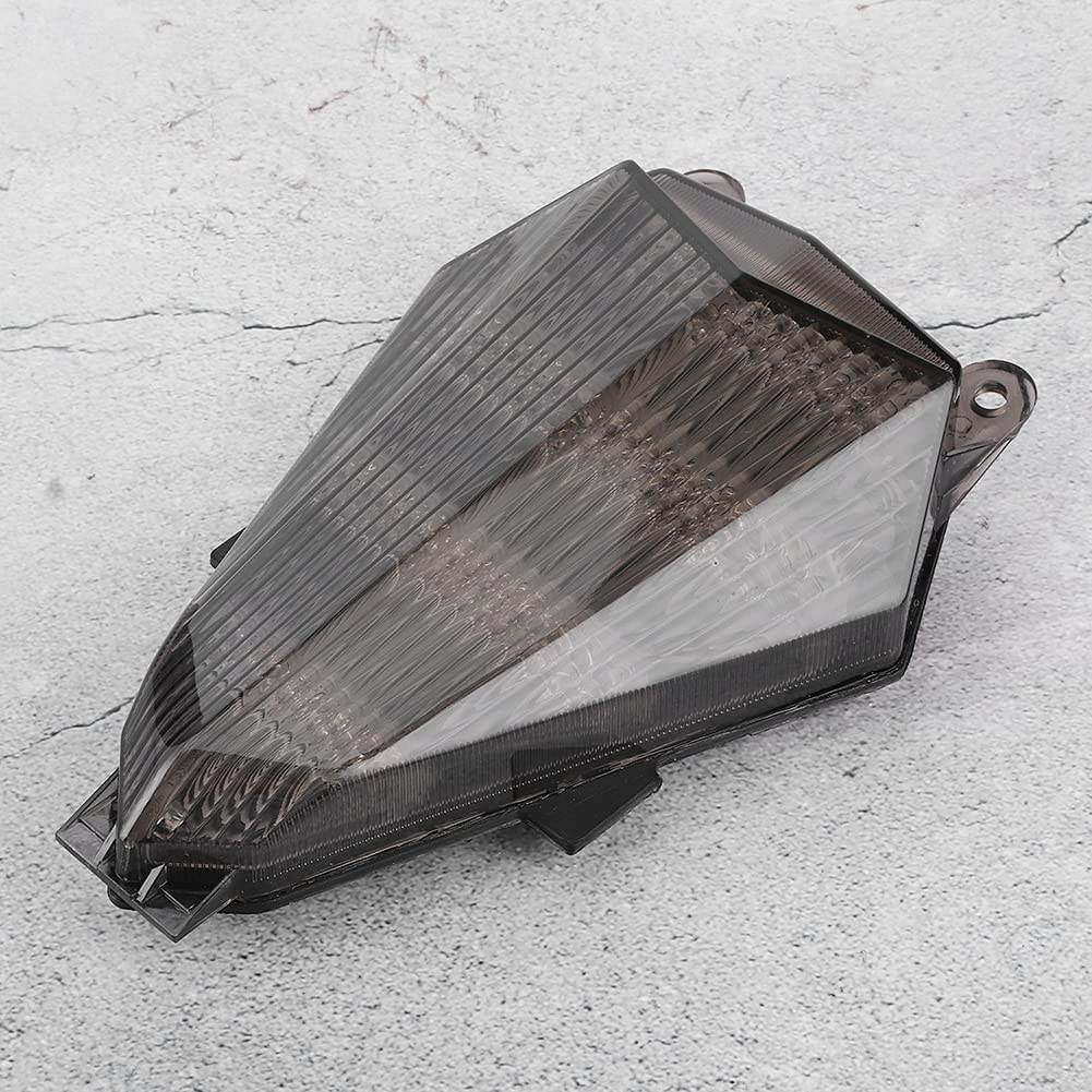 KIMISS Fanale Posteriore a LED Fanale Posteriore a LED per Moto con Indicatori di Direzione Lente Fumosa Adatta per YZF R6 dal 2006 al 2016