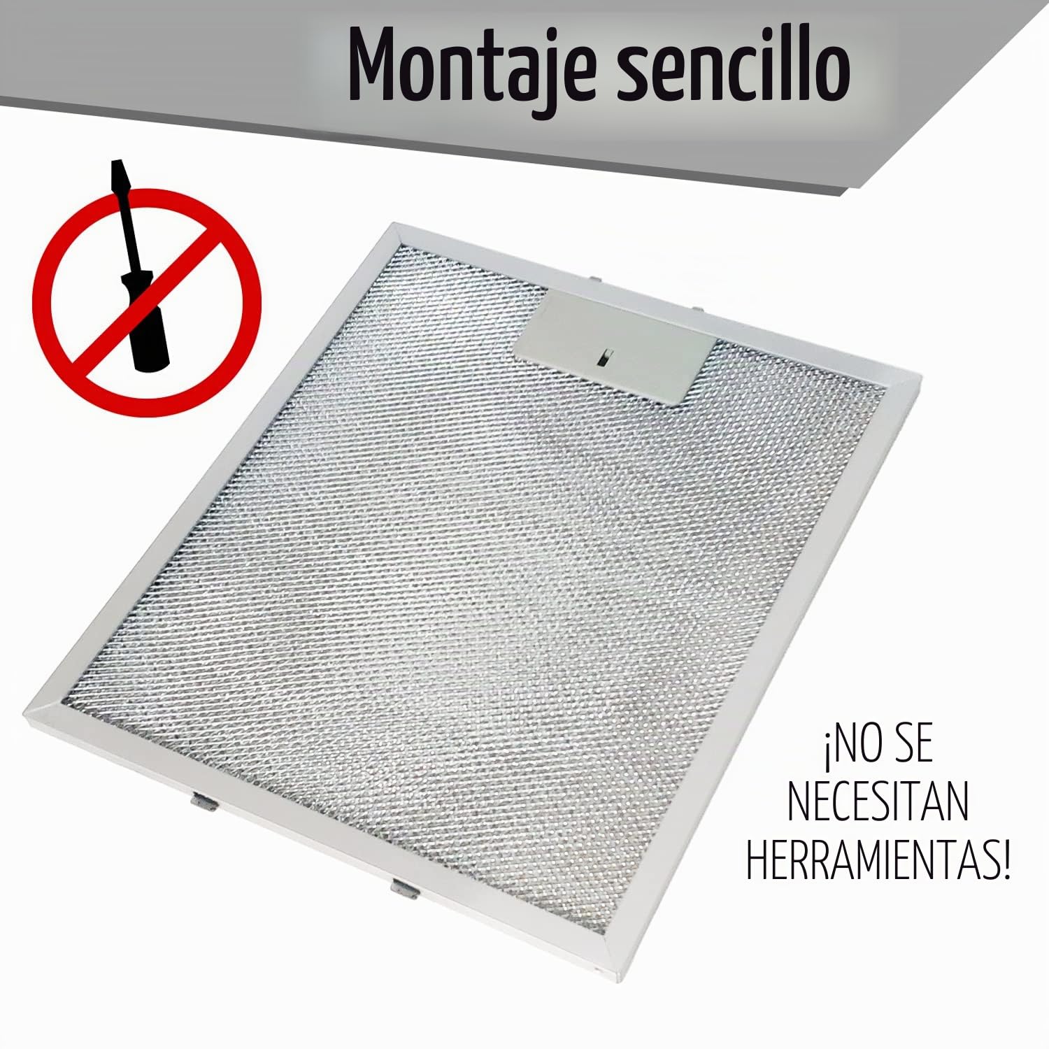 3 filtros de grasa metálicos para campana extractora de 305 x 267 mm, rejilla para AEG Electrolux 405525042-9 4055250429 Elica GRI0009219A KIT0010805 93952919 Whirlpool Bauknecht