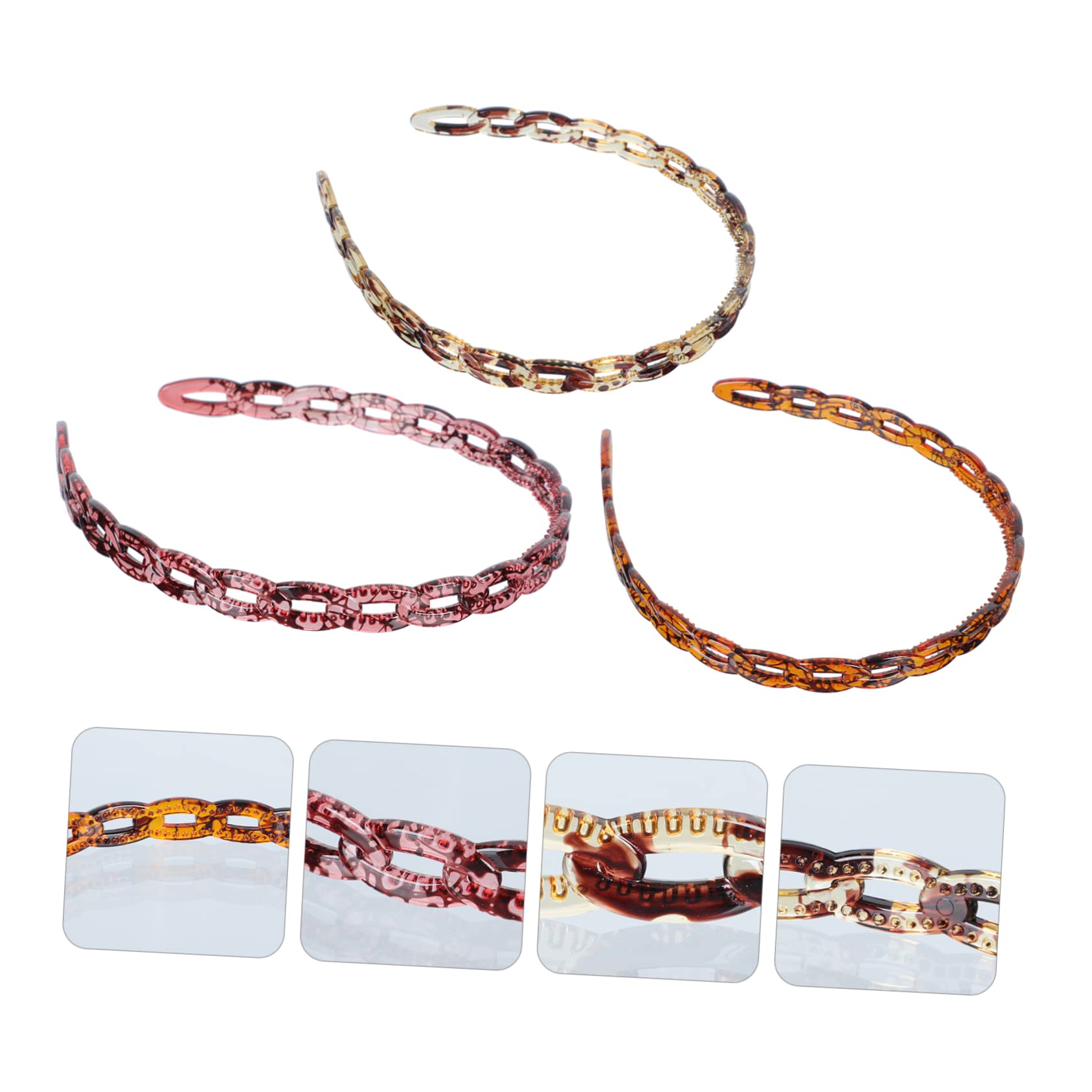 FRCOLOR 15 unidades cinta para el pelo diadema para hombres cintas deportivas para mujer gomas para el pelo mujeres cintas deportivas para el pelo ahuecar paquetes de pelo plástico pp