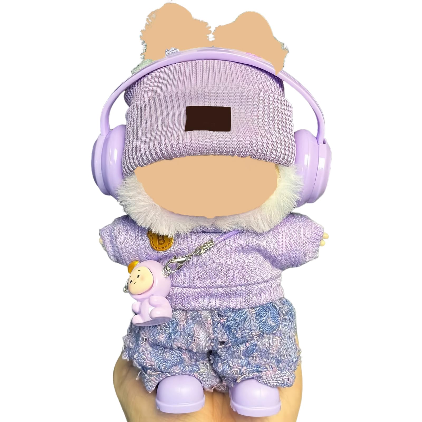 Amazon.co.jp: ラブブ 17cm 着せ替え服 オシャレ 6点セット