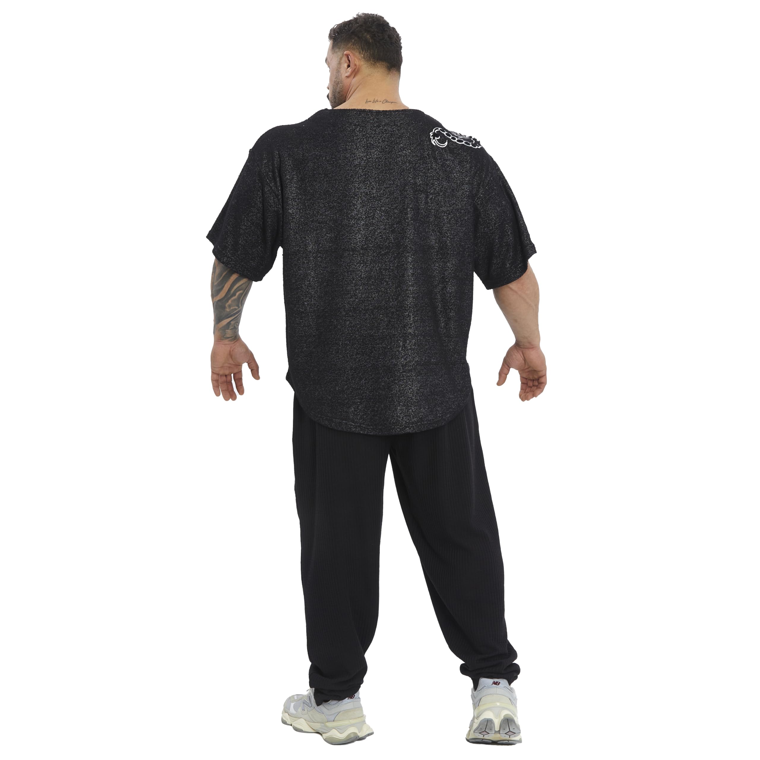 Maglietta da palestra da uomo Active Wear Bodybuilding Lifting Oversize Rag Top | Tessuto asciugamano, top da allenamento in cotone