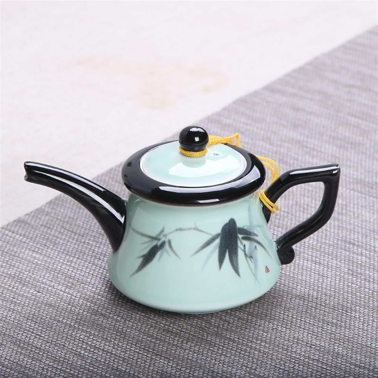 Tetera Portatil 30 0 ml China Jingdezhen Tetera de porcelana Pequeña Kettle Hogar Kung Fu Té de té simple Tetera de hojas sueltas Teteras para te